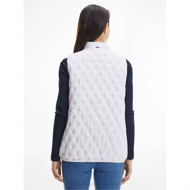 נקודה embro lw אפוד למטה NX2020438 לבן ycf Tommy Hilfiger