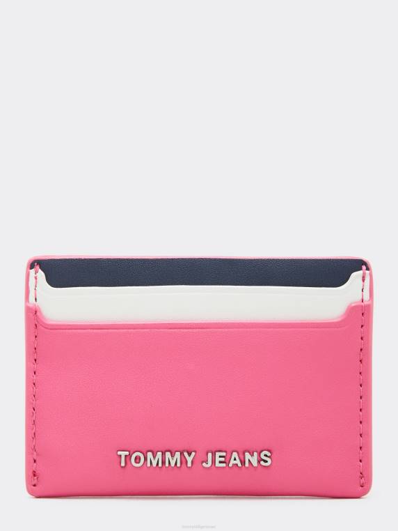 מחזיק כרטיס femme NX201961 התראה ורודה Tommy Hilfiger