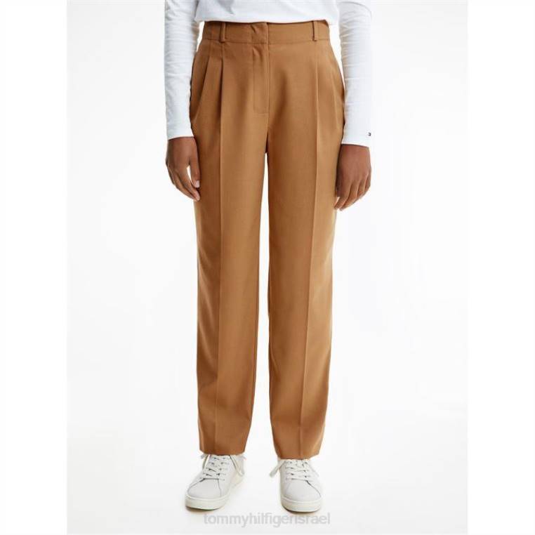 מכנסי ג'וגינג רחבים flex NX2020883 gw8 cou חאקי Tommy Hilfiger