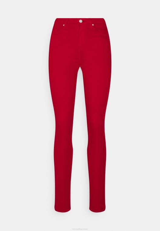 ג'ינס flex como בגזרת סקיני NX207322 אדום ראשוני Tommy Hilfiger