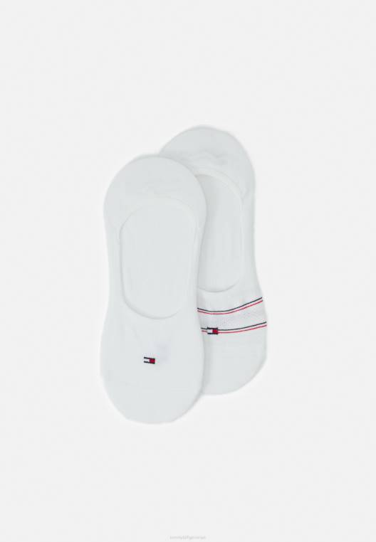 footie preppy גרבי מאמן 2 מארז NX206763 לבן Tommy Hilfiger