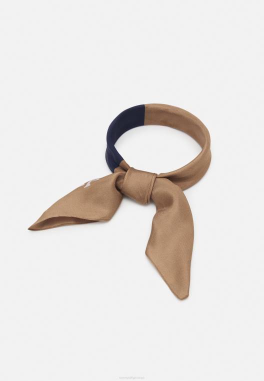 בנדנה עודפים מודרניים NX204213 בז' Tommy Hilfiger