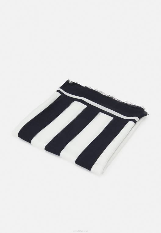 פס האוניברסיטה מרובע NX204546 שמיים מדבריים Tommy Hilfiger