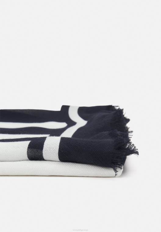 פס האוניברסיטה מרובע NX204546 שמיים מדבריים Tommy Hilfiger