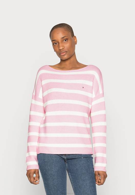 סוודר סוודר hayana NX207371 מודגש/ורוד בהיר Tommy Hilfiger