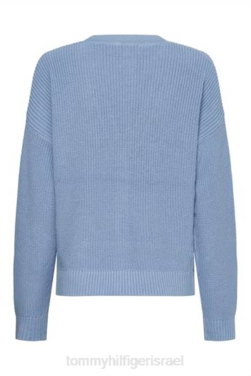 קרדיגן hayana צווארון V NX203518 כְּחוֹל Tommy Hilfiger