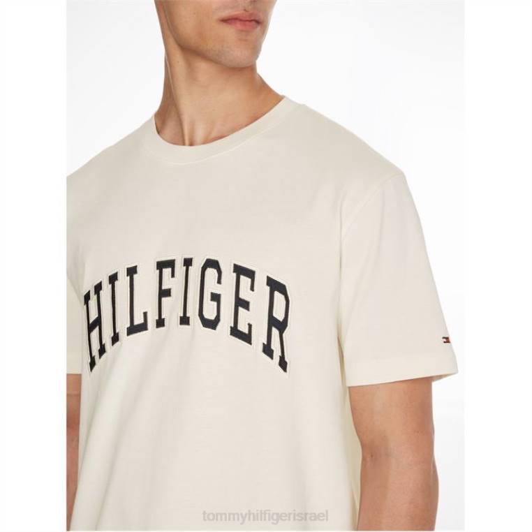 טי קז'ואל של hilfiger arch NX2020289 שנהב יבי Tommy Hilfiger