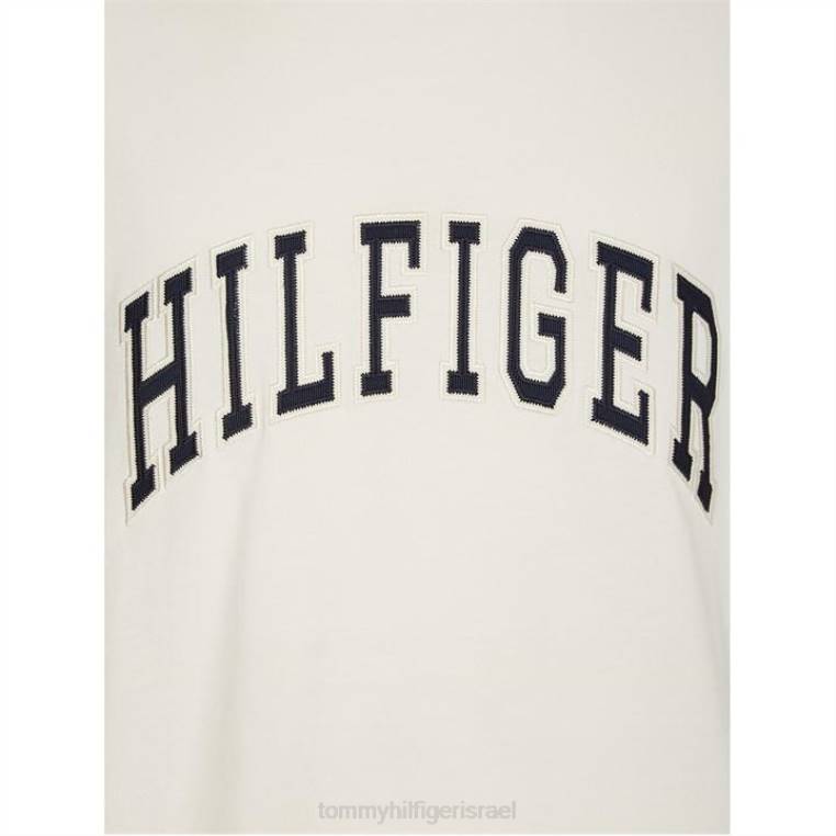 טי קז'ואל של hilfiger arch NX2020289 שנהב יבי Tommy Hilfiger