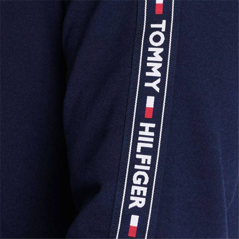 סווטשירט hwk tape NX2019840 בלייזר נייבי Tommy Hilfiger