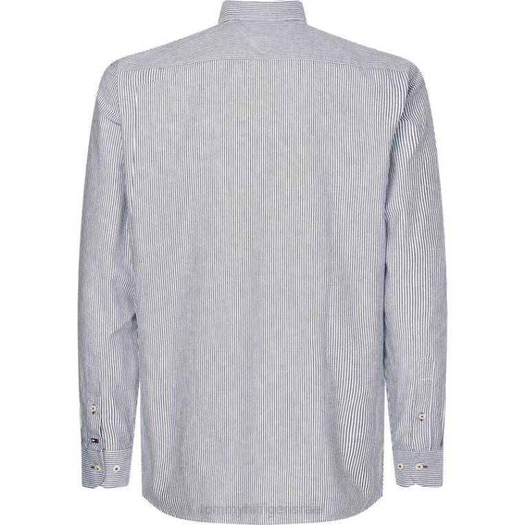 חולצת פסים של ithaca NX2020227 איריס נייבי/לבן Tommy Hilfiger