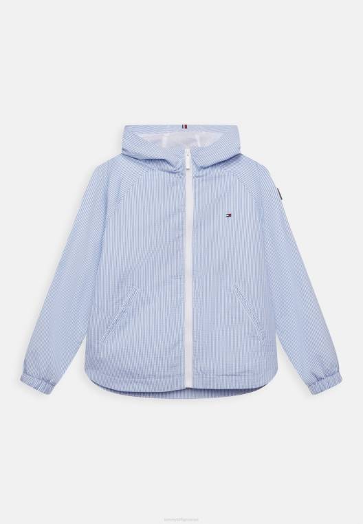 ז'קט בהיר פס ithaca NX208330 איתקה/פס כחול רגוע Tommy Hilfiger