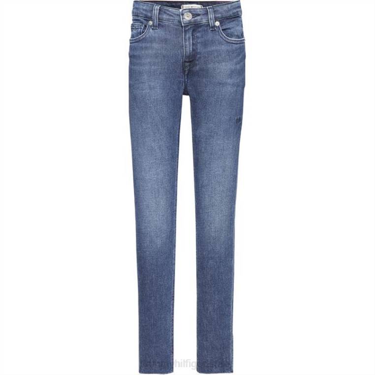 טומי נורה סקיני jg22 NX2020520 קנבוס כהה 1bk Tommy Hilfiger