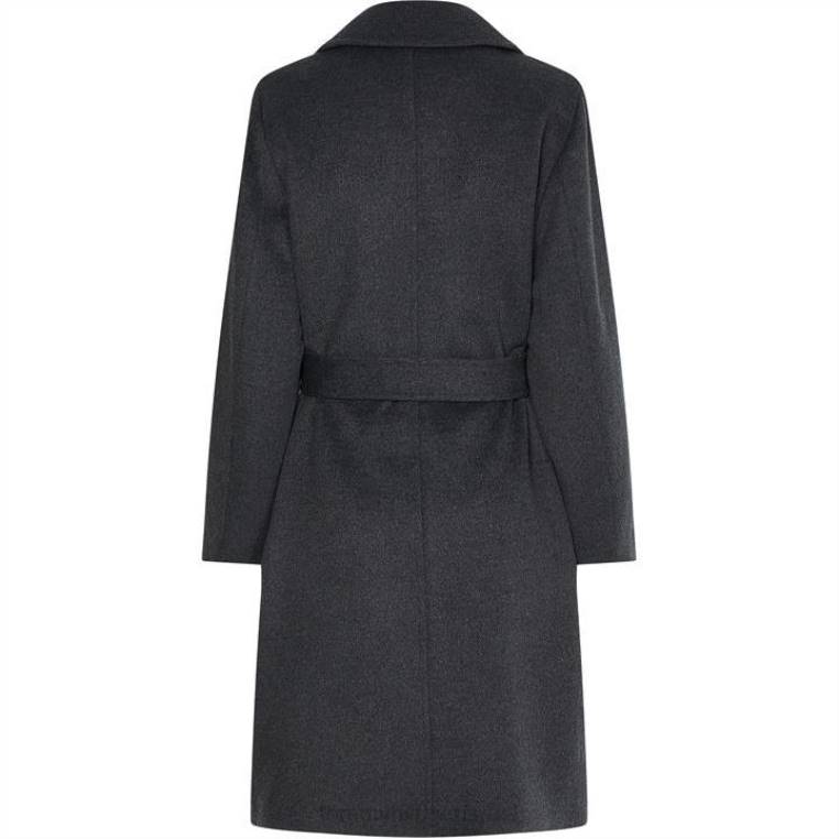 חגורת צמר טומי jkt NX2019720 hthr אפור כהה Tommy Hilfiger