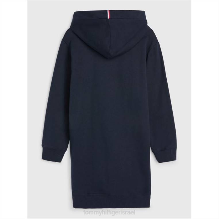 שמלת זיעה קפוצ'ון חיונית l/s NX2020939 שמי מדבר dw5 Tommy Hilfiger