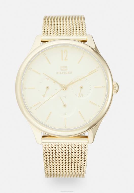 שעון כרונוגרף layla NX205882 בצבע זהב Tommy Hilfiger