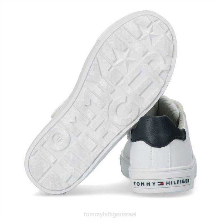 נעלי תחרה בדגל של lg NX2019741 לבן x336 Tommy Hilfiger