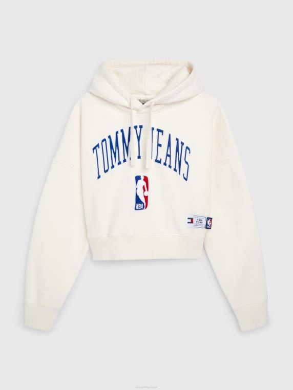 ג'ינס וקפוצ'ון nba קצוץ NX202194 לבן/חדש עתיק Tommy Hilfiger