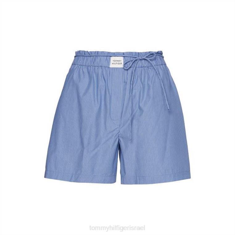 org בוקסר פס כותנה קצר NX2020715 כחול 0אג Tommy Hilfiger