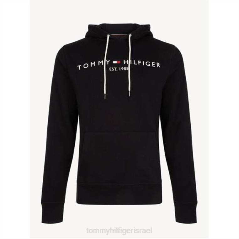 לוגו oth קפוצ'ון NX2019575 בס שחור Tommy Hilfiger