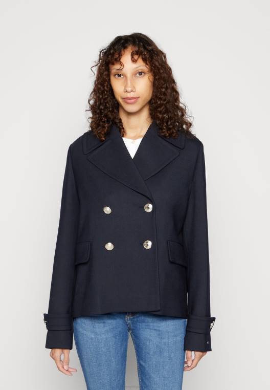 בלייזר תערובת peacoat NX205062 שמיים מדבריים Tommy Hilfiger