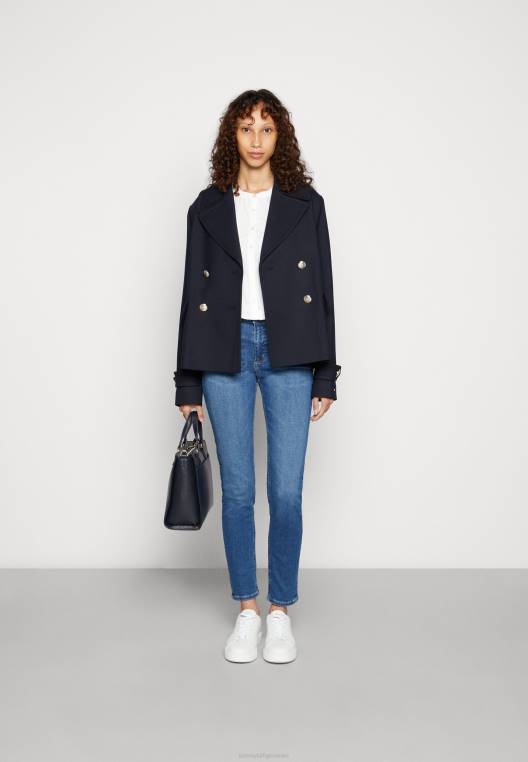 בלייזר תערובת peacoat NX205062 שמיים מדבריים Tommy Hilfiger