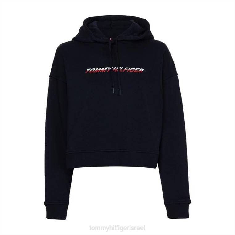 קפוצ'ון גרפי ספורט reg גברות NX2020869 שמיים מדבריים Tommy Hilfiger