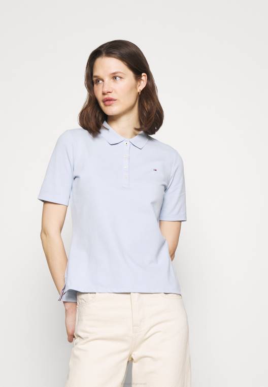 חולצת פולו חיונית reg NX207460 כחול מבריז Tommy Hilfiger