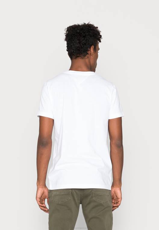 חולצת טי גרפית של rwb corp בהדפס טי NX205052 לבן Tommy Hilfiger