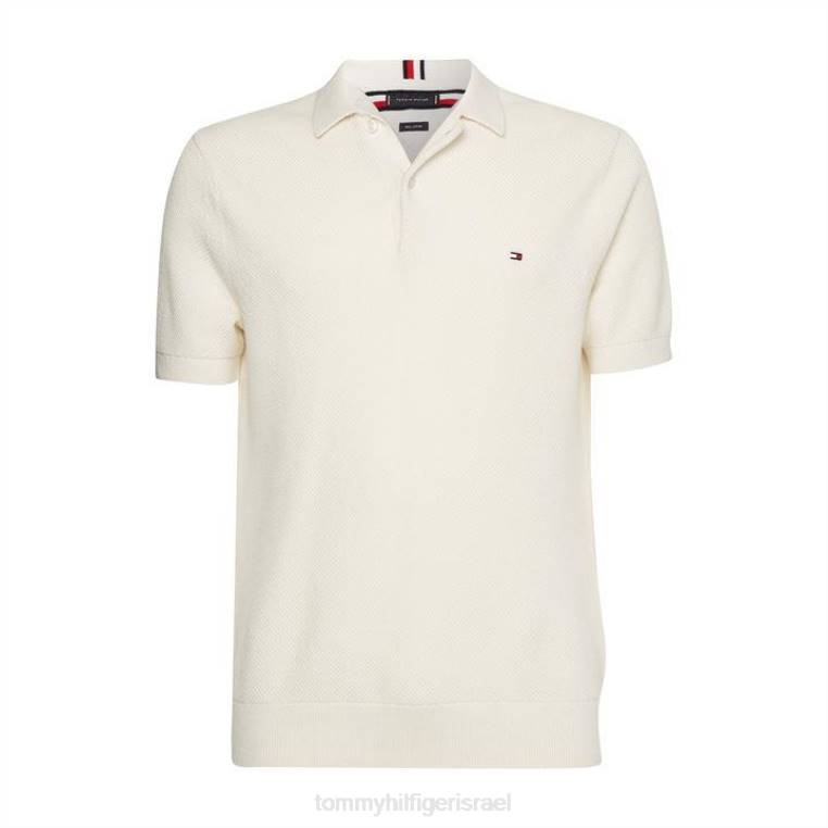 מבנה פיקה פולו s/s NX2020170 שנהב יבי Tommy Hilfiger
