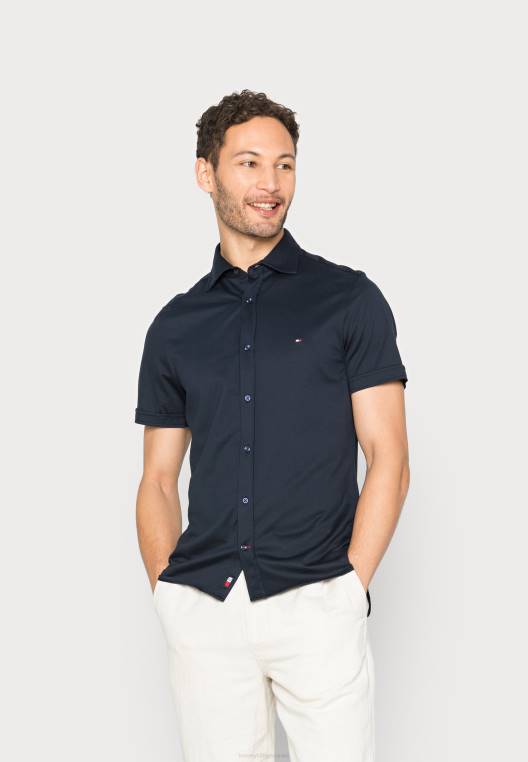 חולצת sf מוצקה NX207666 שמיים מדבריים Tommy Hilfiger