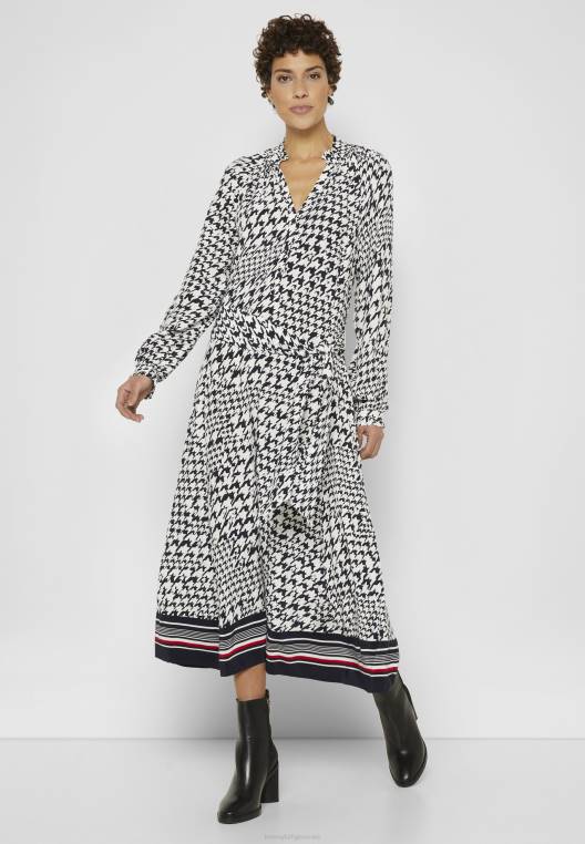 shift שמלת חולצה שמלה ארוכה NX207943 שמיים אקרו Tommy Hilfiger