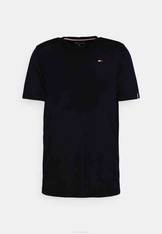 חיוני אימון smallogo חולצת טריקו בסיסית NX205221 שמיים מדבריים Tommy Hilfiger