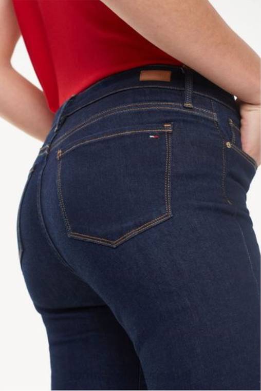 ג'ינס steffie como סקיני ג'ינס NX203070 כְּחוֹל Tommy Hilfiger