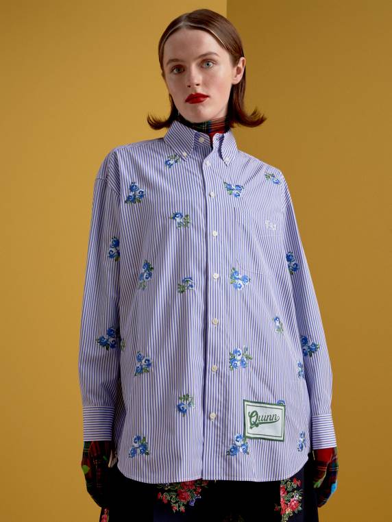 th x ריצ'רד קווין חולצת פסים NX202400 כְּחוֹל Tommy Hilfiger