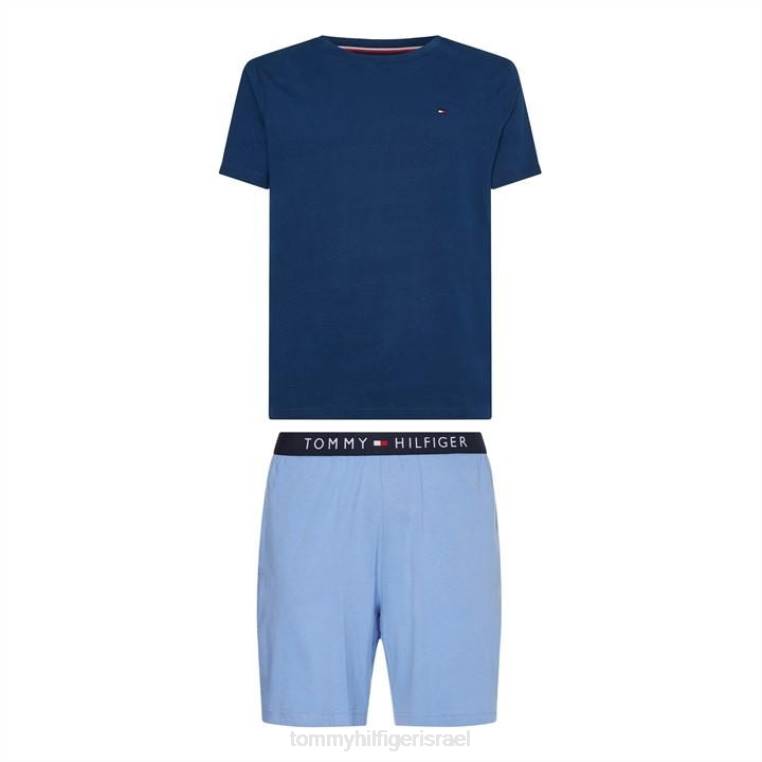 thb cn חולצה קצרה SN99 NX2019651 כחול אינדיגו Tommy Hilfiger