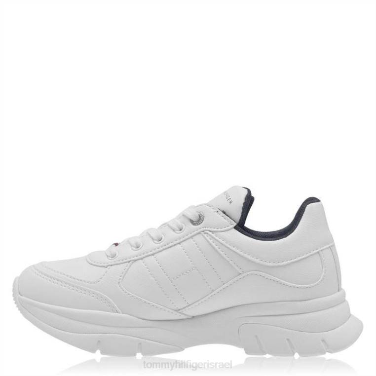 דגל תחרה thk trner jng04 NX2020896 לבן 100 Tommy Hilfiger