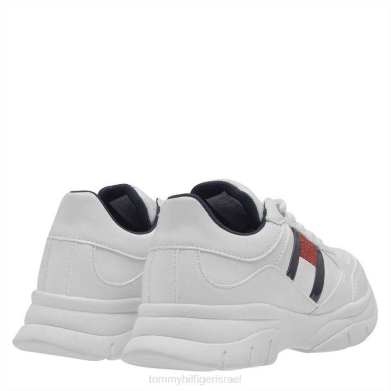 דגל תחרה thk trner jng04 NX2020896 לבן 100 Tommy Hilfiger