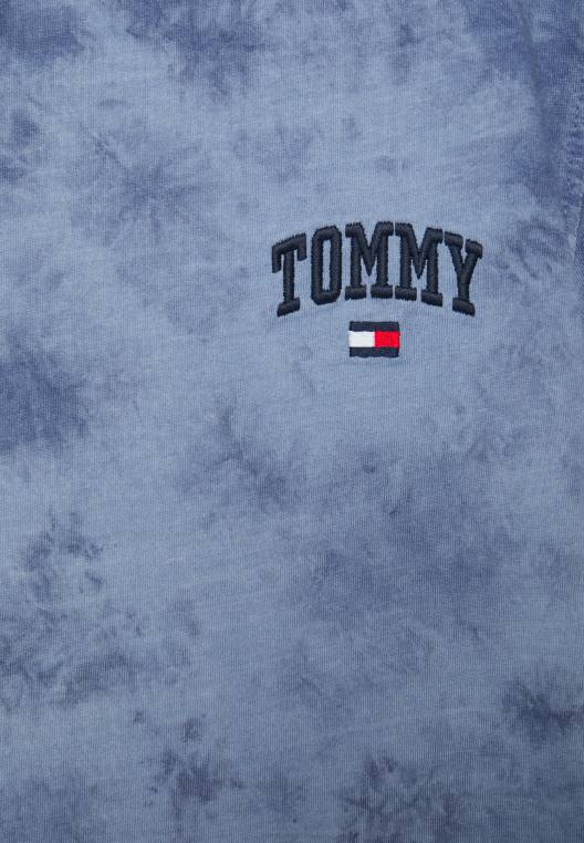 חולצת טריקו עם הדפס טי tie dye באוניברסיטה NX207830 אסטר כהה Tommy Hilfiger