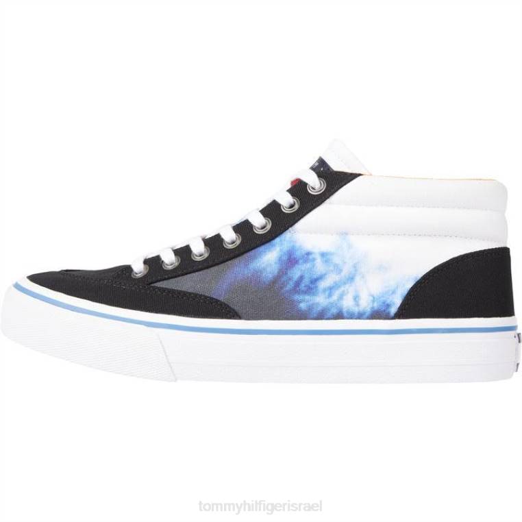 טומי ג'ינס tie dye mid NX2020923 tie dye bds Tommy Hilfiger
