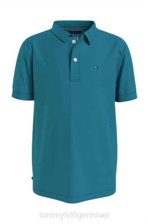חולצת פולו tj NX203480 כְּחוֹל Tommy Hilfiger