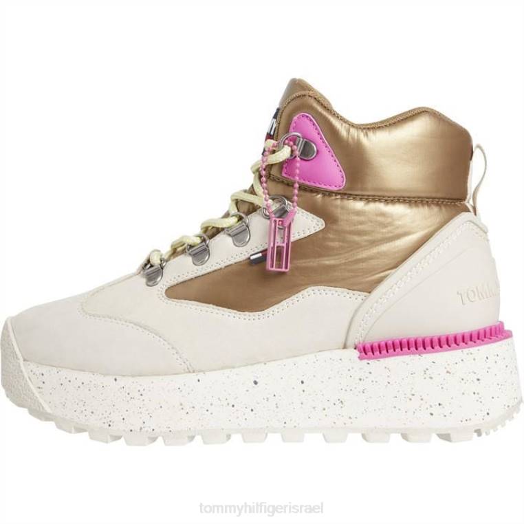 tj hybrid trnr ld99 NX2020365 אס בצבע בז' אבן Tommy Hilfiger