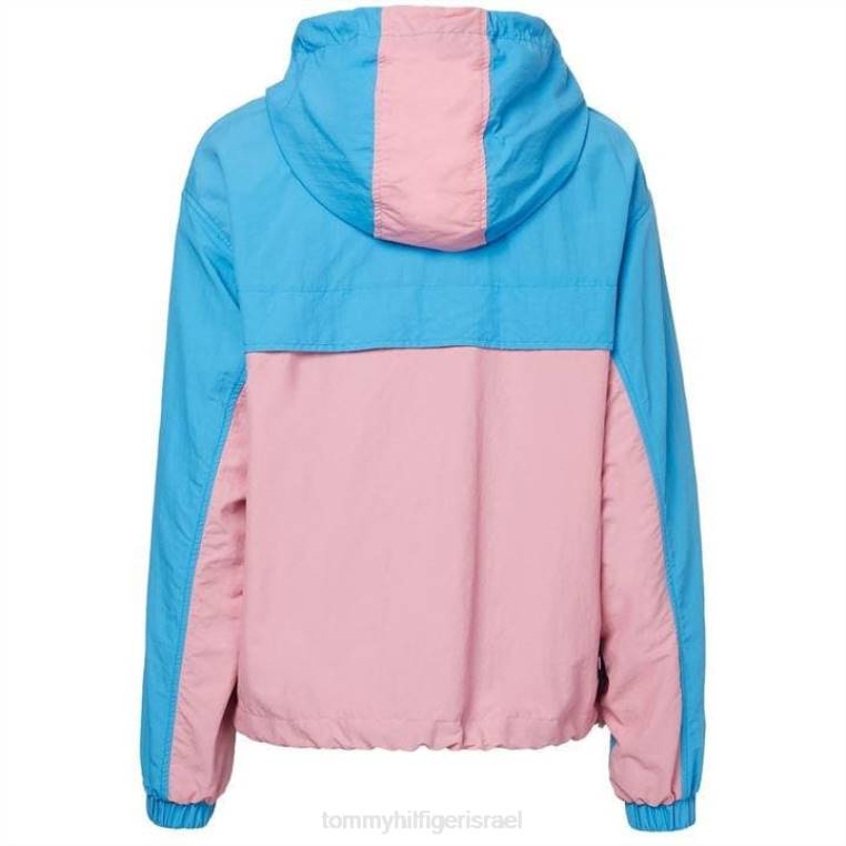 מעיל tjw chicago colourblock NX2020246 ורוד/רב Tommy Hilfiger