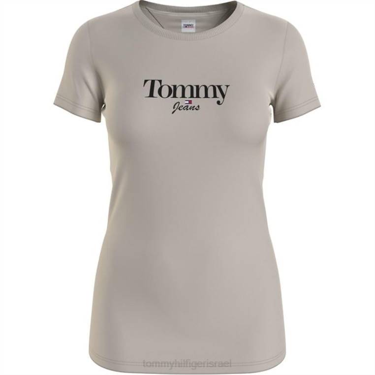 tjw skinny essential logo 1 ss NX2020494 אס בז' Tommy Hilfiger