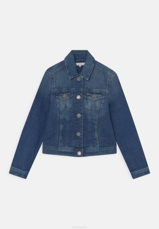 ז'קט ג'ינס בסיסי של trucker NX208738 ג'ינס כחול Tommy Hilfiger