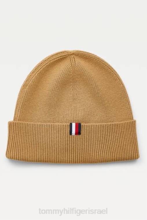 כפת צמר של uptown NX203682 חום Tommy Hilfiger