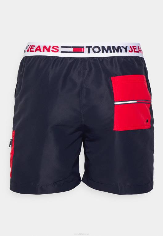 מכנסי שחייה בינוניים של wb sf NX208530 שמיים מדבריים Tommy Hilfiger