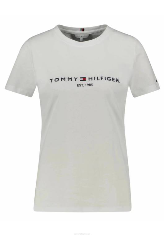 חולצת טריקו עם הדפס מורשת weiss NX204460 וייס Tommy Hilfiger