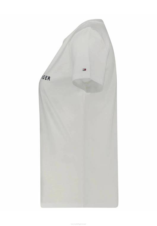 חולצת טריקו עם הדפס מורשת weiss NX204460 וייס Tommy Hilfiger